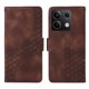 thumbnail image 1 of Carcasa FOXDOCK Xiaomi Redmi Note 13 5G de cuero PU, diseño acolchado clásico, protección contra caídas y rayones, 1 of 5