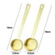 thumbnail image 2 of Juego de cucharas medidoras para café: 1 cucharada (15 ml) y 2 cucharadas (30 ml) - Cuchara medidora de café de acero inoxidable - Paquete de 2, 2 of 5