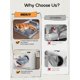 thumbnail image 4 of Cama para perros MEKIY, ortopédica, espuma viscoelástica, impermeable, XL, 4 of 7