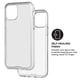 thumbnail image 4 of Funda tech21 Pure Clear para iPhone 11 Pro con protección contra caídas de 3 m, 4 of 9