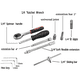thumbnail image 3 of Caja Set De Dados Para Autos Y Motos 46 Pcs, 3 of 3