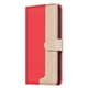thumbnail image 2 of Funda Cartera con Bloqueo RFID para Samsung Galaxy S25 con Ranuras y Soporte Rojo, 2 of 5