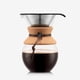 thumbnail image 1 of Cafetera Pour Over Bodum de 1 litro con filtro de acero inoxidable, 1 of 8