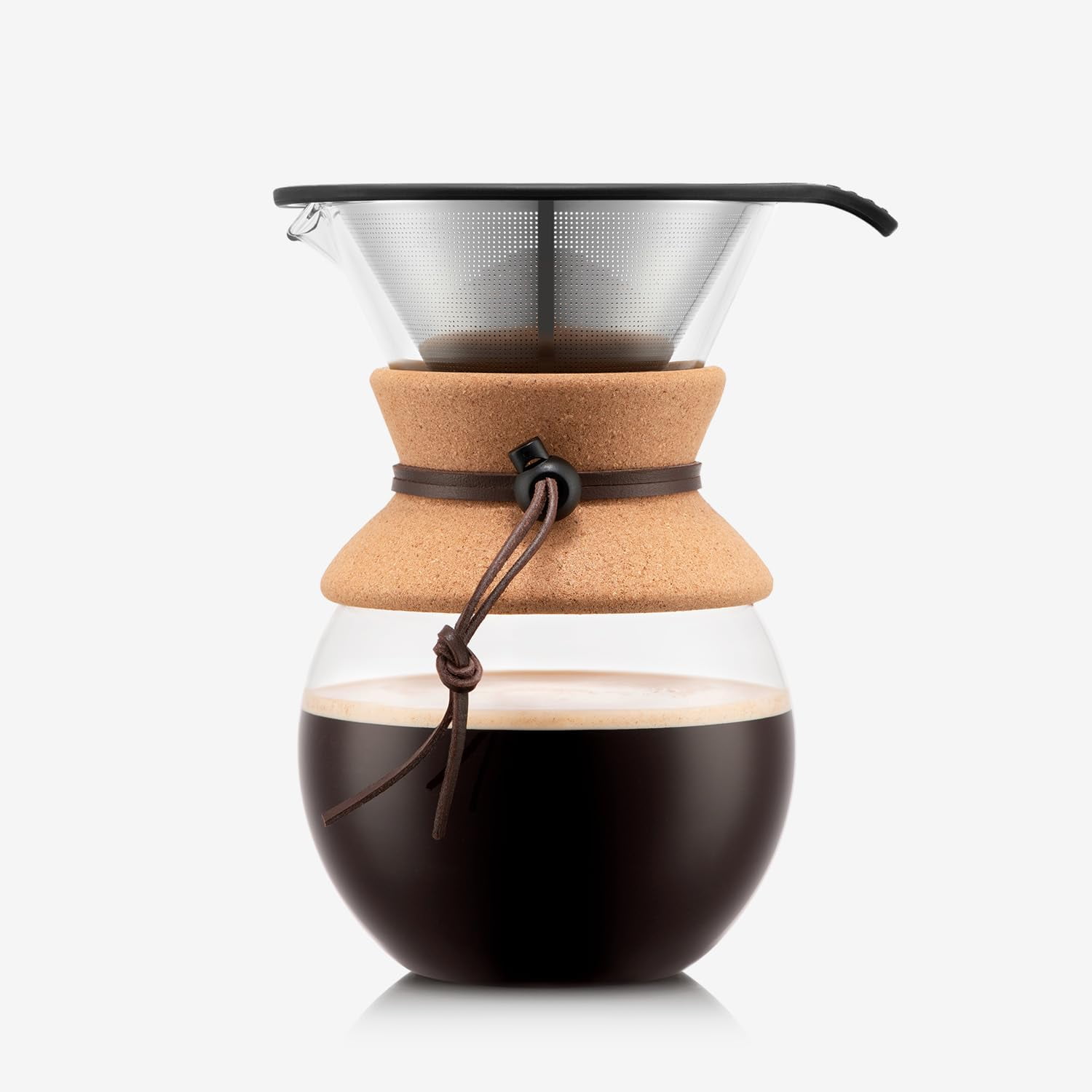 Cafetera Pour Over Bodum De 1 Litro Con Filtro De Acero Inoxidable