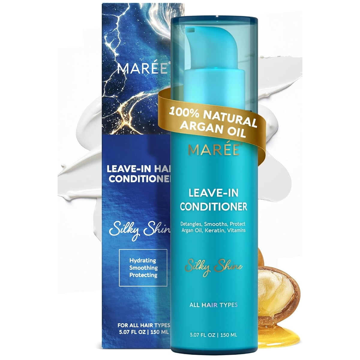 Acondicionador Leavein Maraae 150ml Con Aceite De Argaan Y Keratina