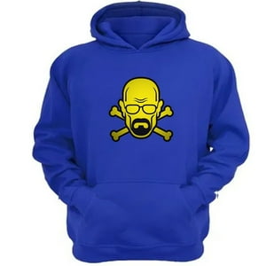 Genérico - Polerón Canguro Heinsenberg Azul Talla S Unisex