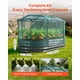 thumbnail image 2 of Kit de cama de jardín elevada de metal VEVOR, 180 x 90 x 30 cm, con riego, 2 of 9