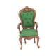 thumbnail image 4 of 1/12 DIY Escena Casa De Muñecas Silla Para Sala De Estar Muebles De Casa De Muñecas Decoración Verde Claro, 4 of 5