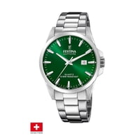Reloj F20024/6 Festina Swiss Verde Hombre Swiss Made