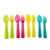 Cubierto Kids 8 Piezas L-6108 Pp Multicolor Haus