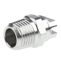 Magideal - Ventilador Plano Para Lavadora De Alta Presión, Punta De Pulverización, Herramienta De Jardín De Conexión Rápida, Boquilla De Acero Inoxidable Para Pu Agujero 16Mm