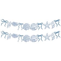Banner Kingzone, Diseño De Conchas Marinas De Verano, Para Decoración, Fiesta, Paquete De 2