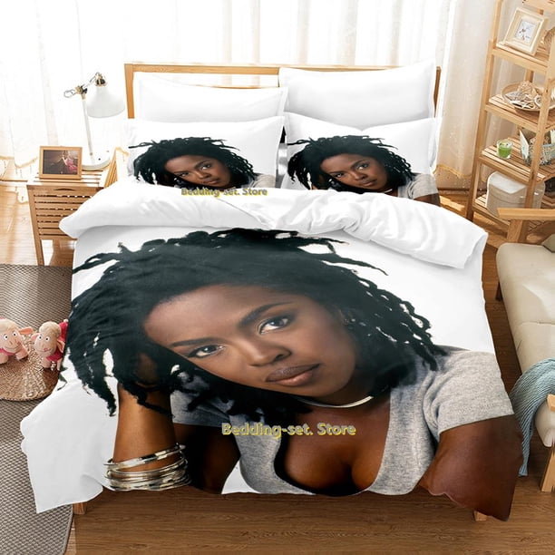 New Lauryn Hill Bedding Set Single Twin Full Queen King Size Bed Set Adult Kid Bedroom Duvetcover Sets Fashion Bed Sheet Set Bed Sheets
