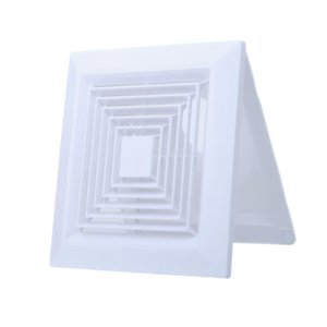 Magideal - Rejilla De Ventilación Cuadrada, Difusor De Aire Cuadrado, Fácil De Instalar, Rejilla Para Ventilador De Techo De Baño, Rejilla De Ventilación Para Fá Tipo B