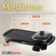 thumbnail image 3 of Plancha Parrillera Asador Eléctrico 2 en 1 Churrasquera 1500W, 3 of 9