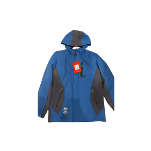 Genérico - Chaqueta Cortaviento Deportiva Ultra Liviana Micropolar Azul Marino, Talla Xl