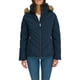 thumbnail image 1 of Chaqueta Tommy Hilfiger para mujer, acolchada y ribeteada de piel sintética, color azul marino, 1 of 2