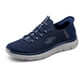 thumbnail image 1 of Zapatilla Skechers Summits de alta gama, manos libres, azul marino, para hombre, 1 of 3