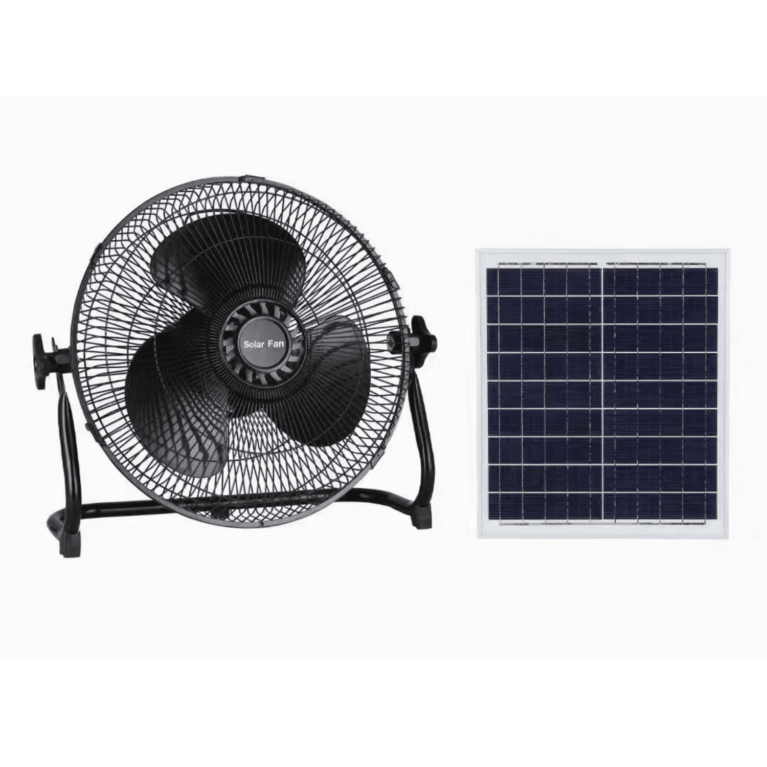 Genérico - Ventilador Solar Portátil Frescura Sin Electricidad De Mesa