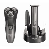 Siegen - Set Cortapelos Y Afeitadora Sg-8440C01 4 En 1
