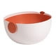 thumbnail image 3 of Canasto De Drenaje De Frutas, Colador, Canastos De Almacenamiento De Alimentos Desmontables Para El Hogar, Cocina, Naranja, 3 of 3