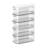Magideal - Caja Organizadora Para Nevera Para Alimentos Frescos, Contenedor Práctico Extraíble Para Aperitivos, Caja Para El Frigorífico Para Fiesta En Casa, Caf