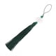 thumbnail image 1 of Add a Touch of Elegance to Your Crafts with this Chinese Retro White Jade Lotus Tassel Fringe DIY Alloy Accessory, 1 of 4