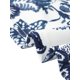 thumbnail image 5 of Agnes Orinda Conjuntos de Halloween para Mujeres Tallas Grandes Blusa con Cuello de Ojal Plisado Camisas Florales de Manga Larga Túnica Casual 3X Azul, 5 of 6