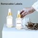 thumbnail image 2 of Botella cuentagotas Bumobum de vidrio transparente de 60 ml con tapa dorada x99, 2 of 7