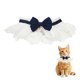 thumbnail image 1 of Uxcell Collar de Encaje para Gatos con Lazo, Bandana con Volantes de Encaje Ajustable y Desprendible Azul Marino S Adecuado para Gatitos y Cachorros Pequeños, 1 of 7