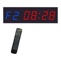 Ioensy - Temporizador De Gimnasio Pantalla Digital Para Reloj De Garaje Reloj De Entrenamiento Temporizador De Cuenta Regresiva