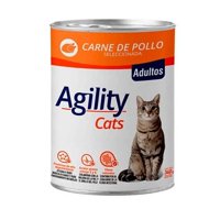 Agility - Alimento Húmedo Gato Adulto Pollo Lata 340 Gr