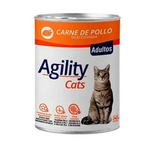 Agility - Alimento Húmedo Gato Adulto Pollo Lata 340 Gr