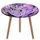 thumbnail image 1 of Freezer-theme Fitted Round Tablecloths Elastic Edged Table Covers Waterproof Table Cloth for Kitchen Holiday Party Tables Decor 150cm, 1 of 6