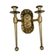 thumbnail image 3 of Candelabro De Pared De Hierro Para Colgar En La Pared, Candelabro Decorativo Para Chimenea, 26 X 32 Cm, Para 2 Velas, 3 of 5