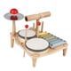 thumbnail image 5 of Juego De Batería De Xilófono Juguete Para Niños Pequeños Recuerdos De Fiesta Instrumentos Montessori Juego De 2 Almohadillas De Batería, 5 of 5