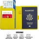 thumbnail image 4 of Porta De Pasaporte, Funda Para Pasaporte Con Bloqueo Rfid, Cierre De Banda Elástica, Caja De Pasaporte Para Mujeres Y Hombres, Caja De Pasaporte,caja De Tarjeta De Visita Bolsa, 4 of 7