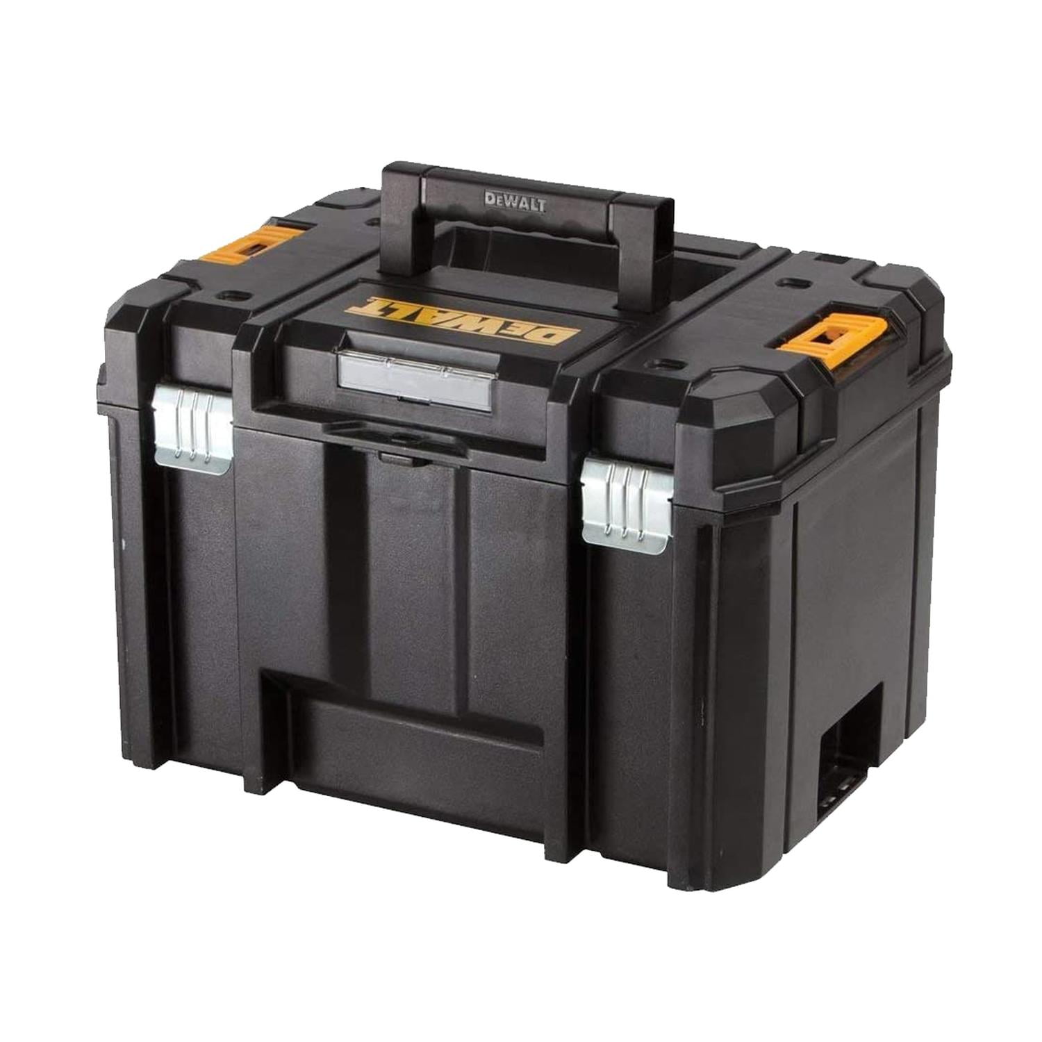 Caja De Herramientas Profunda 30kg Tstak Dewalt Dwst17806 Negro