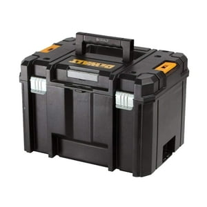 Caja De Herramientas Profunda 30Kg Tstak Dewalt Dwst17806 Negro