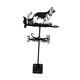 thumbnail image 3 of Veleta de metal para animales, veleta para perros, veleta para perros, indicador de dirección del viento para decoración de puertas de jardín y patio, 3 of 5