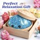 thumbnail image 5 of Juguete squishy XWB de baozi tipo dumpling, azul, para aliviar el estrés, 5 of 8