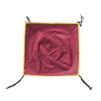 Magideal - Accesorio Rainfly Lona Ligera Para Tienda De Campaña Automática Para 3-4 Personas Para Mochileros, Viajes, Senderismo , Nuevo Rojo 56X56Cm