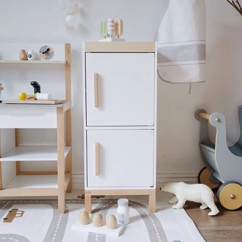 Roots Toys - Refrigerador De Madera