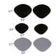 thumbnail image 2 of Inserciones para reparar el talón de zapatos Heng happy con 2 pares negros y 1 gris, 2 of 6