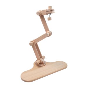 Bothyi - Soporte De Aro De Bordado Soporte De Bordado De Madera Girado Para Accesorios De Costura