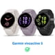 thumbnail image 2 of Protector de pantalla FINTIE para Garmin Vivoactive 5 - Pack de 3, 2 of 8