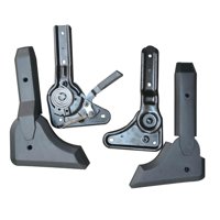 Magideal - Ajustador De Ángulo De Silla, Ajuste De Escritorio Giratorio De Múltiples Ángulos, Pieza De Silla, Accesorios Para Asientos De Juego, Regulador De Ree 155 Grados