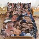 thumbnail image 1 of Chris Hemsworth Bedding Sets Ultra Soft Skin-Friendly Duvet Cover 3 Piece, Cute Comforter Cover Bed Set for Boys Girls Kids, 1 of 5
