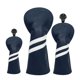 thumbnail image 3 of 3x Golf Wood Head Cover Headcover Con Protector De Etiqueta De Número Intercambiable Azul Oscuro, 3 of 5