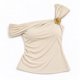 thumbnail image 5 of Polera Tendencia Basica Mujer Poliester S/M L/XL Beige, 5 of 8